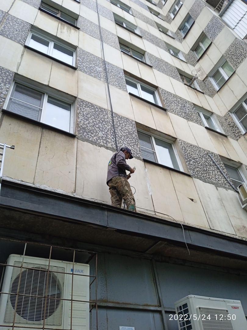 24.05.2022 г. выполнены работы по укреплению громоотвода